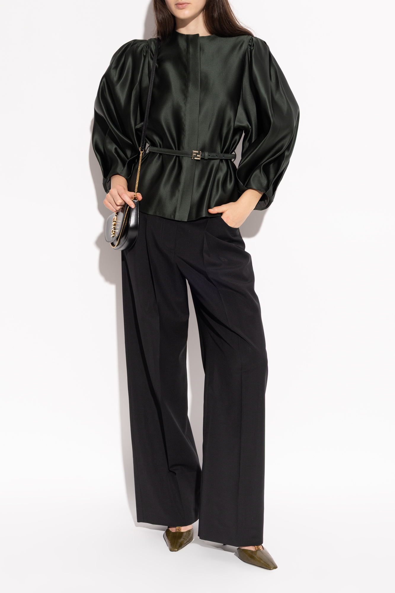 Fendi Heeled shoes `F Fold` | Women's | Vitkac